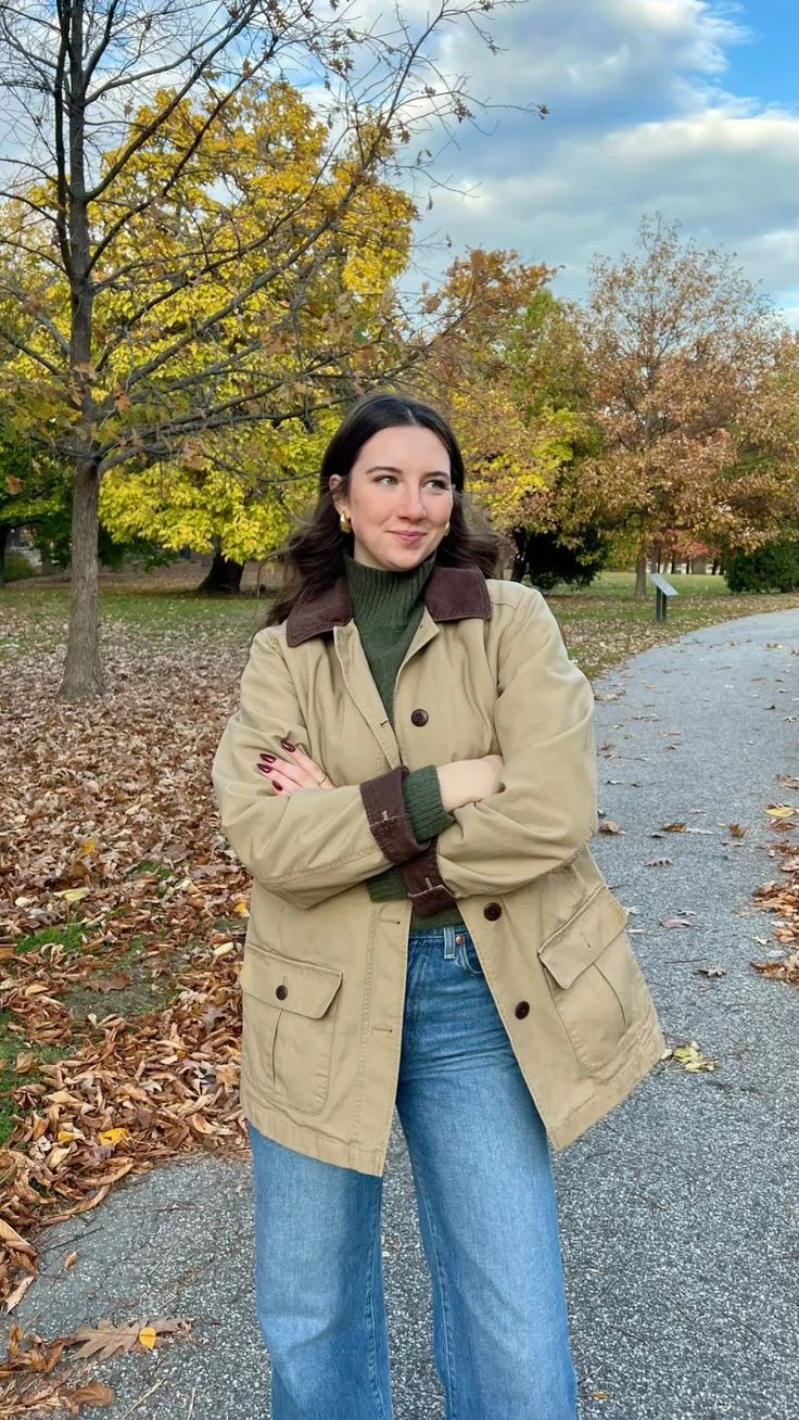 Barn jacket: 7 looks para inspirarte a usar la campera tendencia del otoño-invierno