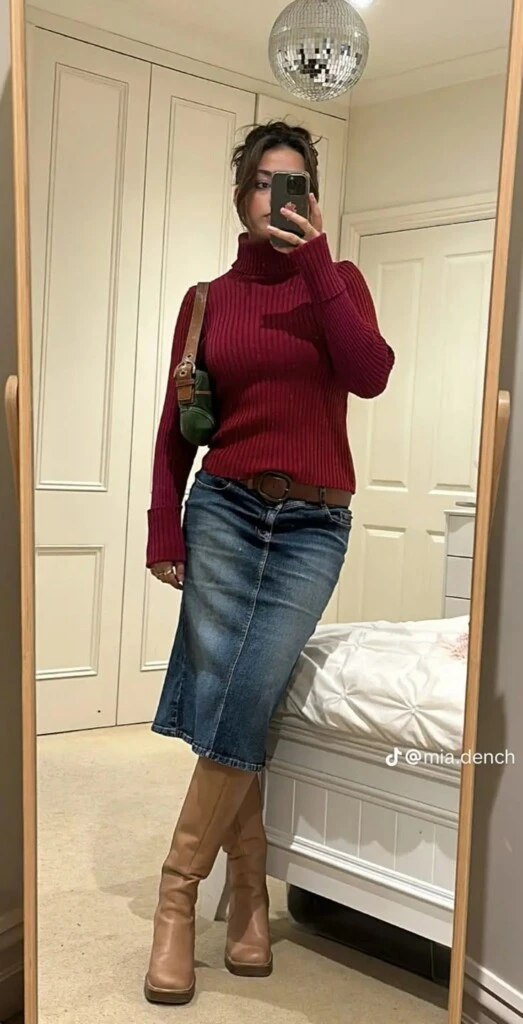 El estilo frazzled english woman es ideal para el invierno