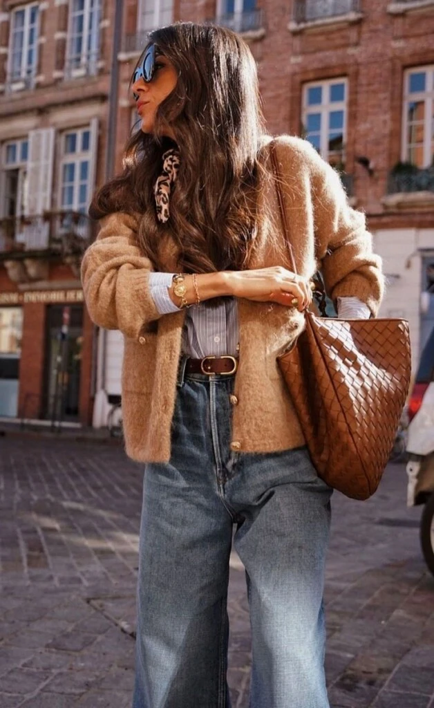El cardigan vintage vuelve a ser tendencia