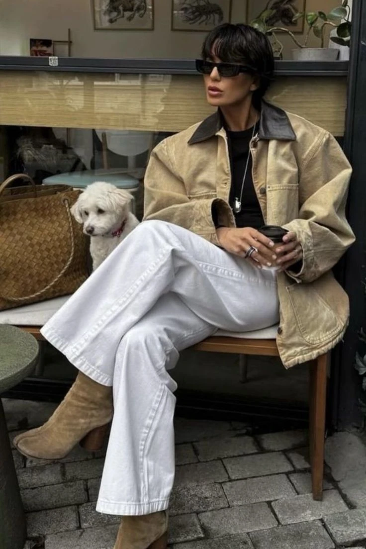 Barn jacket: 7 looks para inspirarte a usar la campera tendencia del otoño-invierno