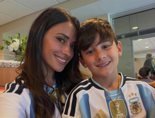 Salió a la luz qué hizo Antonela Roccuzzo segundos antes del partidazo donde Messi hizo tres goles
