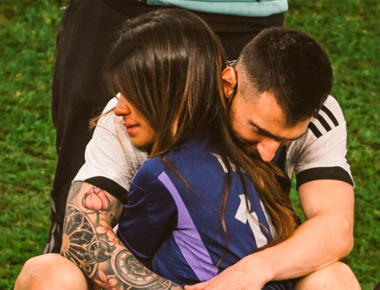 Qué hizo Antonela Roccuzzo después de la final del Mundial: el gesto con Messi que llamó la atención de los fanáticos