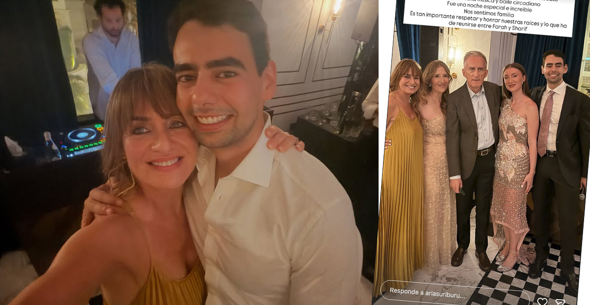 Essa foi a festa de casamento do filho de Gabriel Aria Uriburu Essa foi a festa de casamento do filho de Gabriel Aria Uriburu