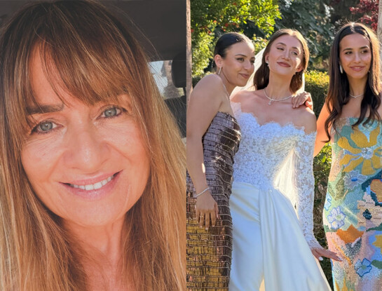 Gabriela Arias Uriburu mostró el romántico look de novia de su nuera Farah en su boda de Sharif