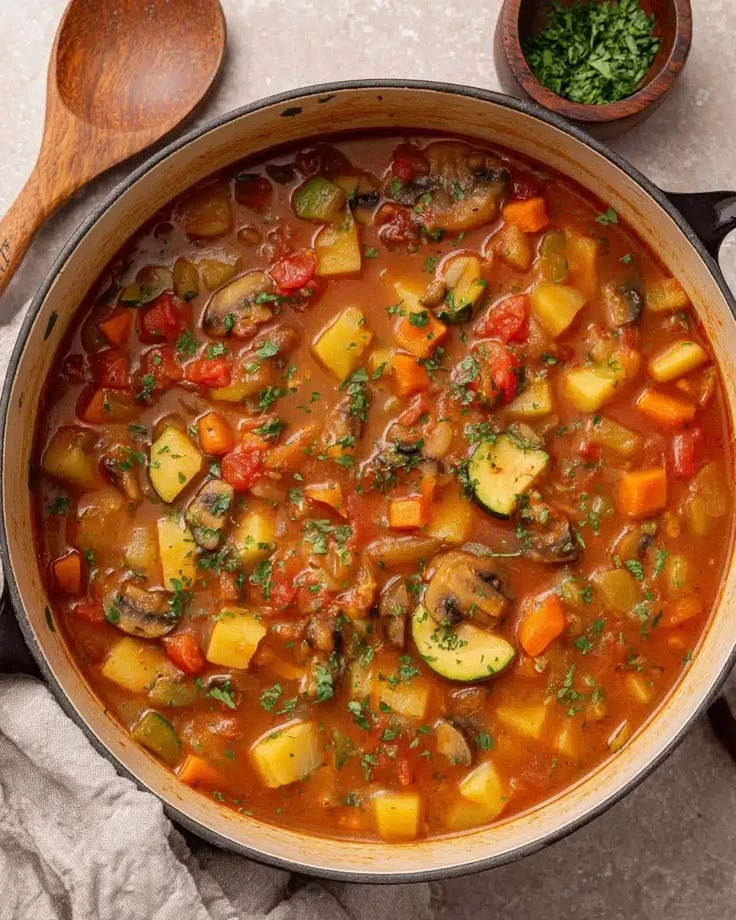 Estofado vegetariano. Foto: Pinterest