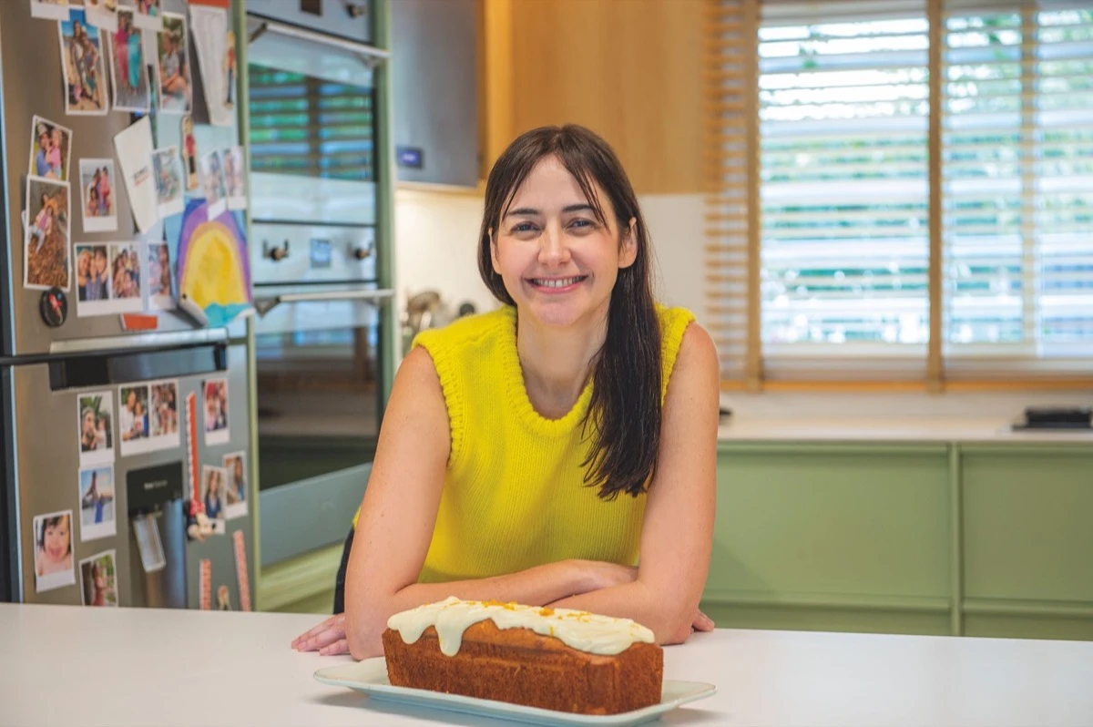 Ximena Sáenz recibió a para ti DECO en su hogar, en su lugar en el mundo: la cocina. 