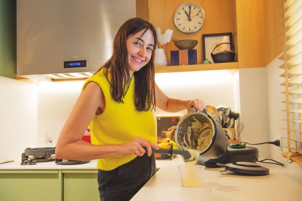 “Armé tres cocinas en lo que va de mi vida de cocinera, y en cada una de ellas aprendí algo", afirma Ximena Sáenz. 