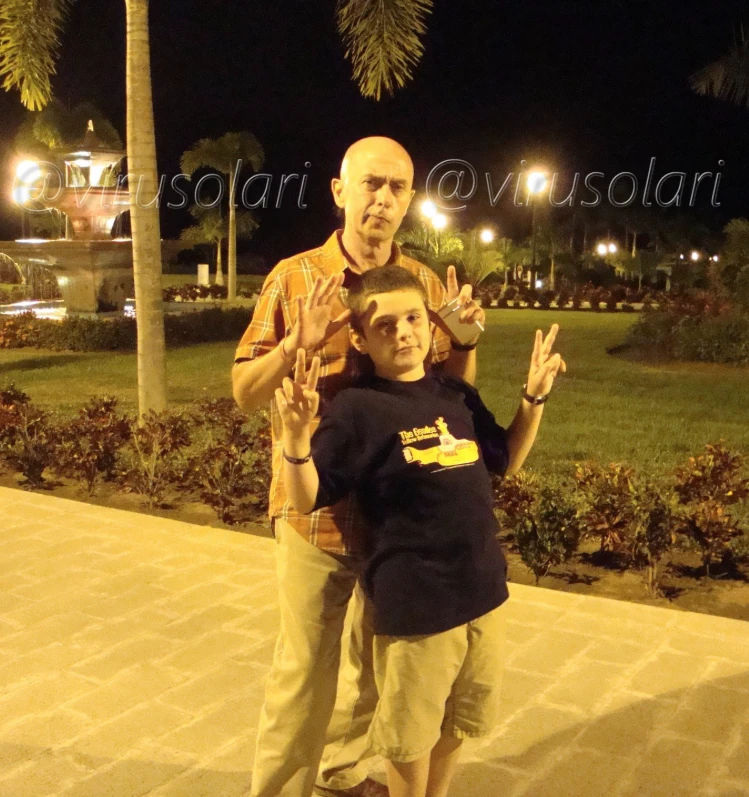El Indio con Bruno