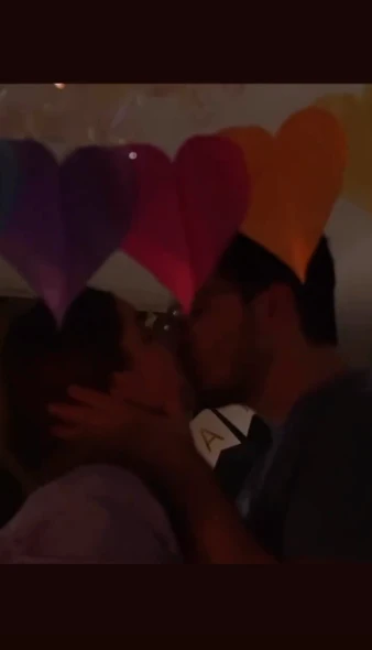 Anna del Boca y su novio festejaron sus 7 años juntos. 