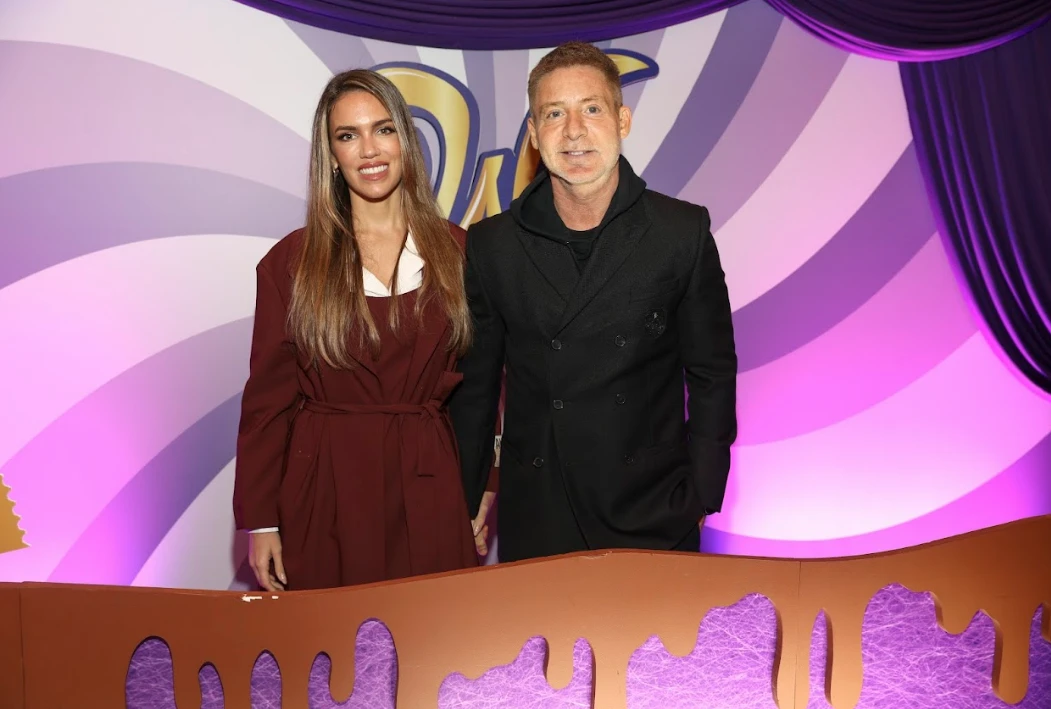 Rocío Robles y Adrián Suar.