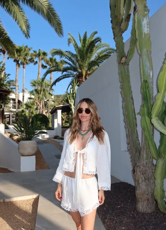 El look de María Vázquez.