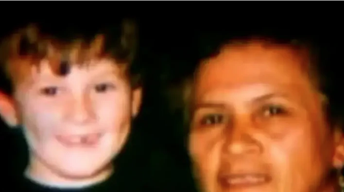 Messi y su abuela Celia.