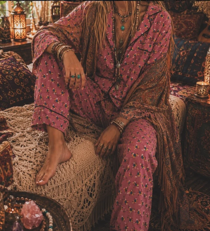 Pijama con impronta boho de @vars_ok.