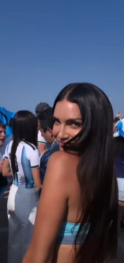 El look de Zaira Nara