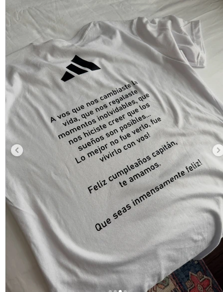 El regalo de la Selección Argentina a Lionel Messi.