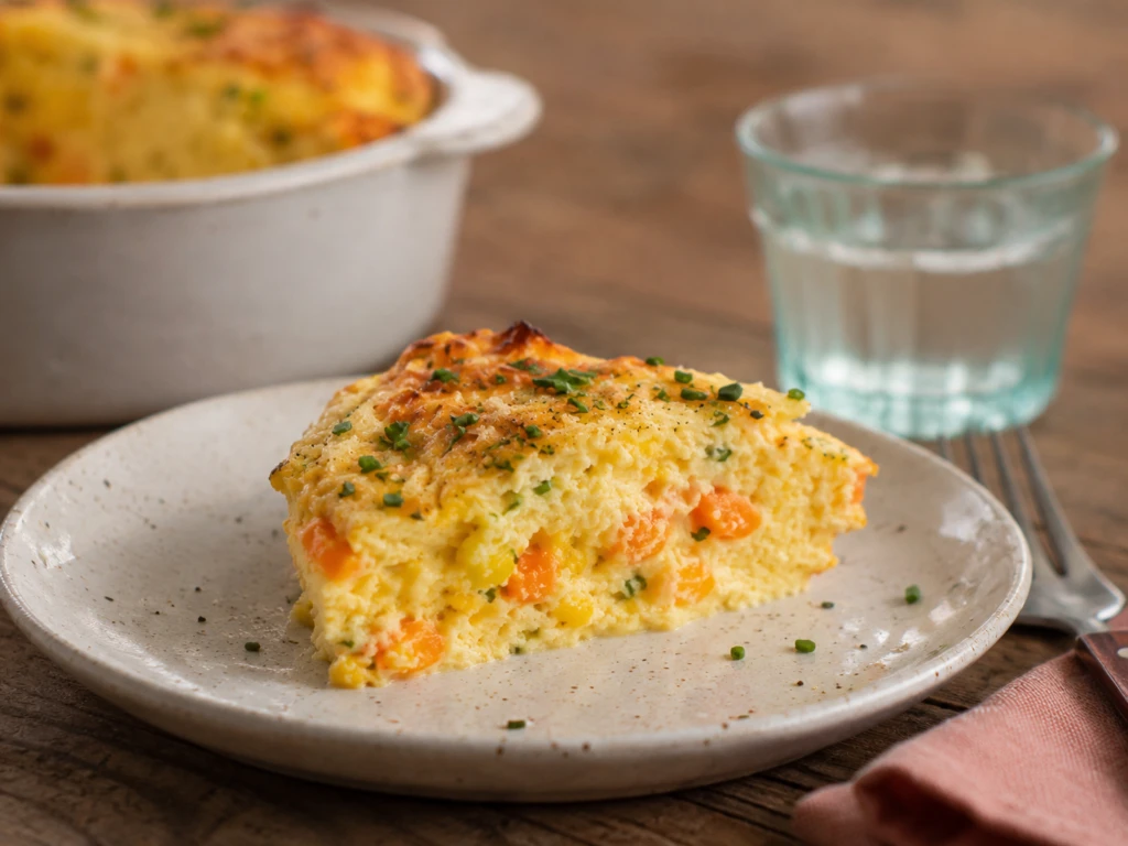 Cómo hacer soufflé de choclo y zanahoria: una receta fácil, saludable y esponjosa