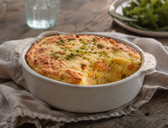 Cómo hacer soufflé de choclo y zanahoria: una receta fácil, saludable y esponjosa