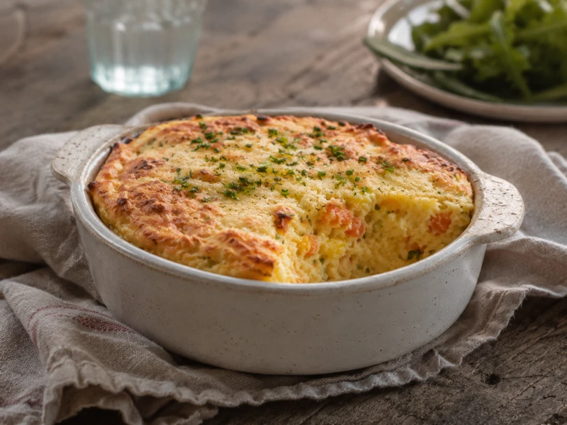 Cómo hacer soufflé de choclo y zanahoria: una receta fácil, saludable y esponjosa