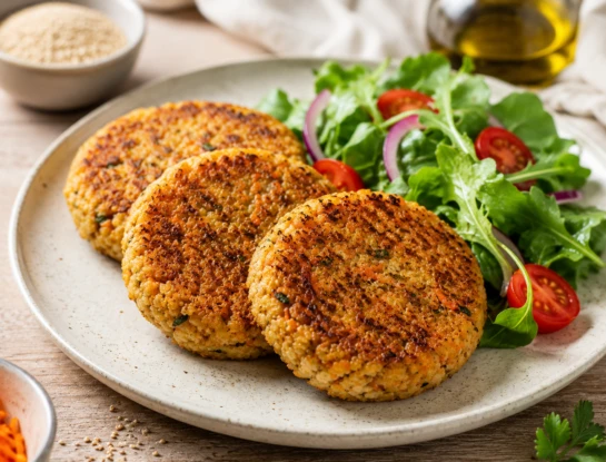 Cómo hacer hamburguesas de quinoa y zanahoria: una receta saludable y fácil