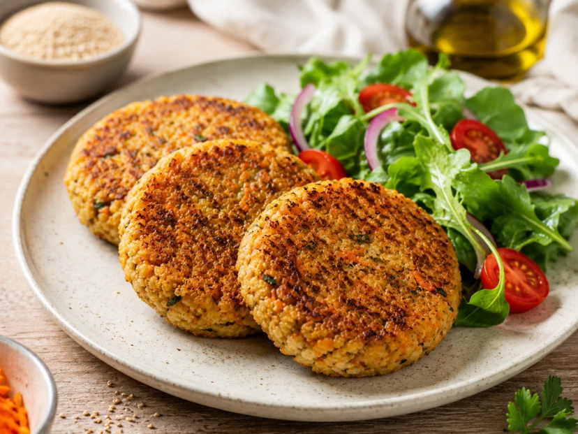 Cómo hacer hamburguesas de quinoa y zanahoria: una receta saludable y fácil