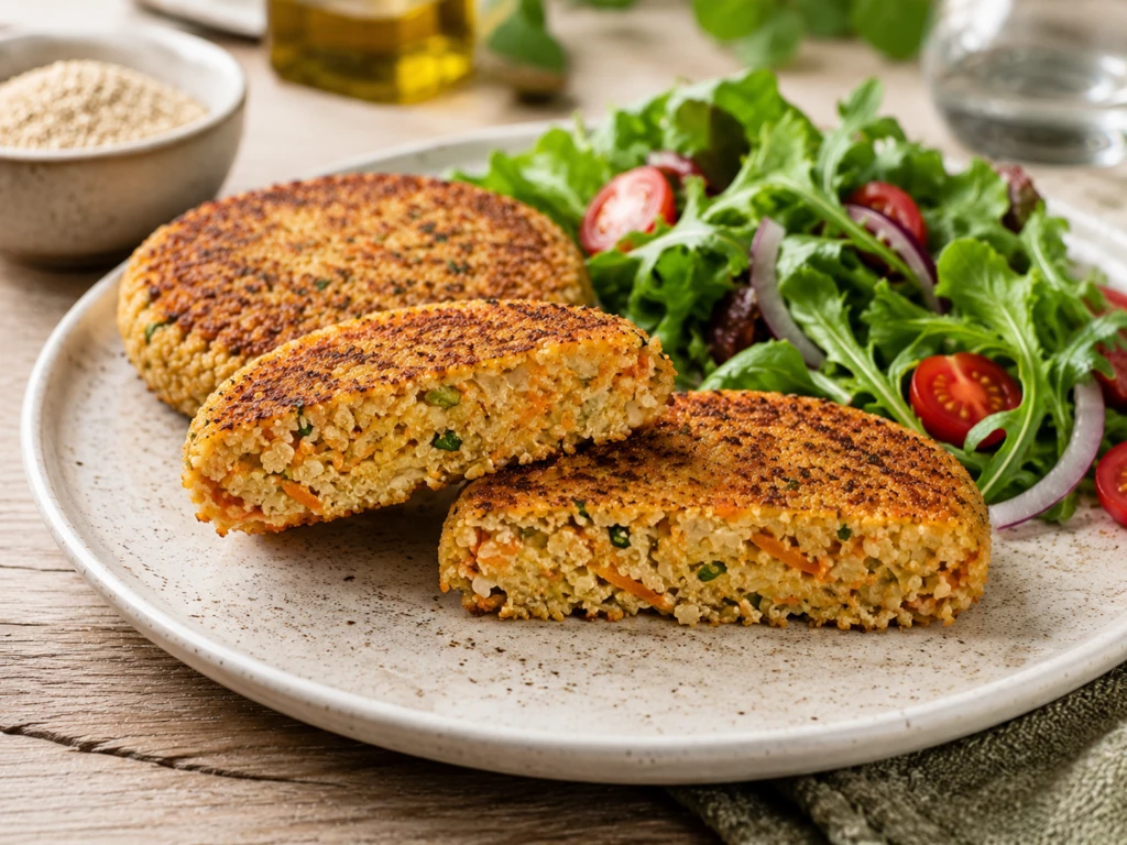 Cómo hacer hamburguesas de quinoa y zanahoria: una receta saludable y fácil