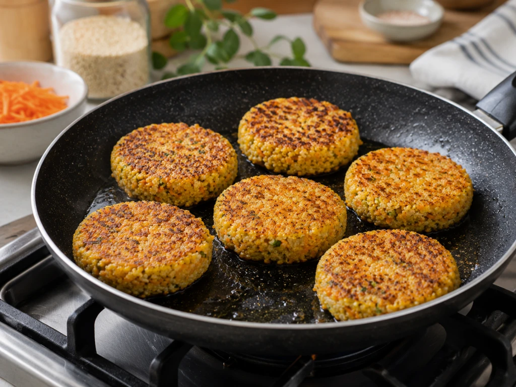 Cómo hacer hamburguesas de quinoa y zanahoria: una receta saludable y fácil