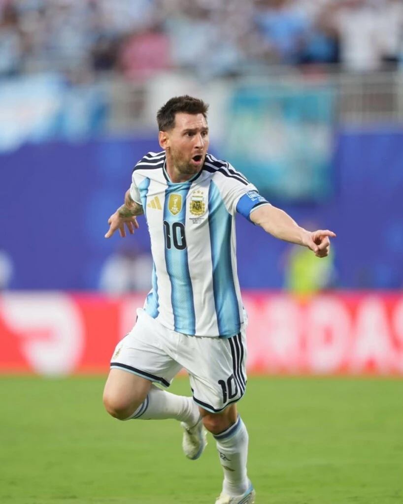 
Leo Messi, el mejor jugador del mundo.