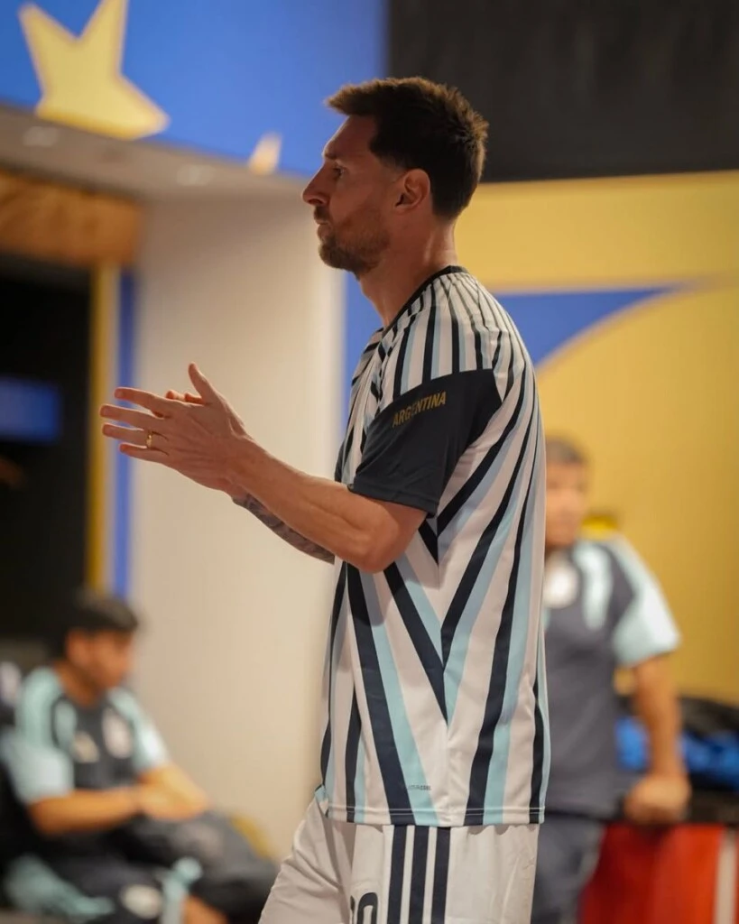 
Leo Messi, el mejor jugador del mundo.