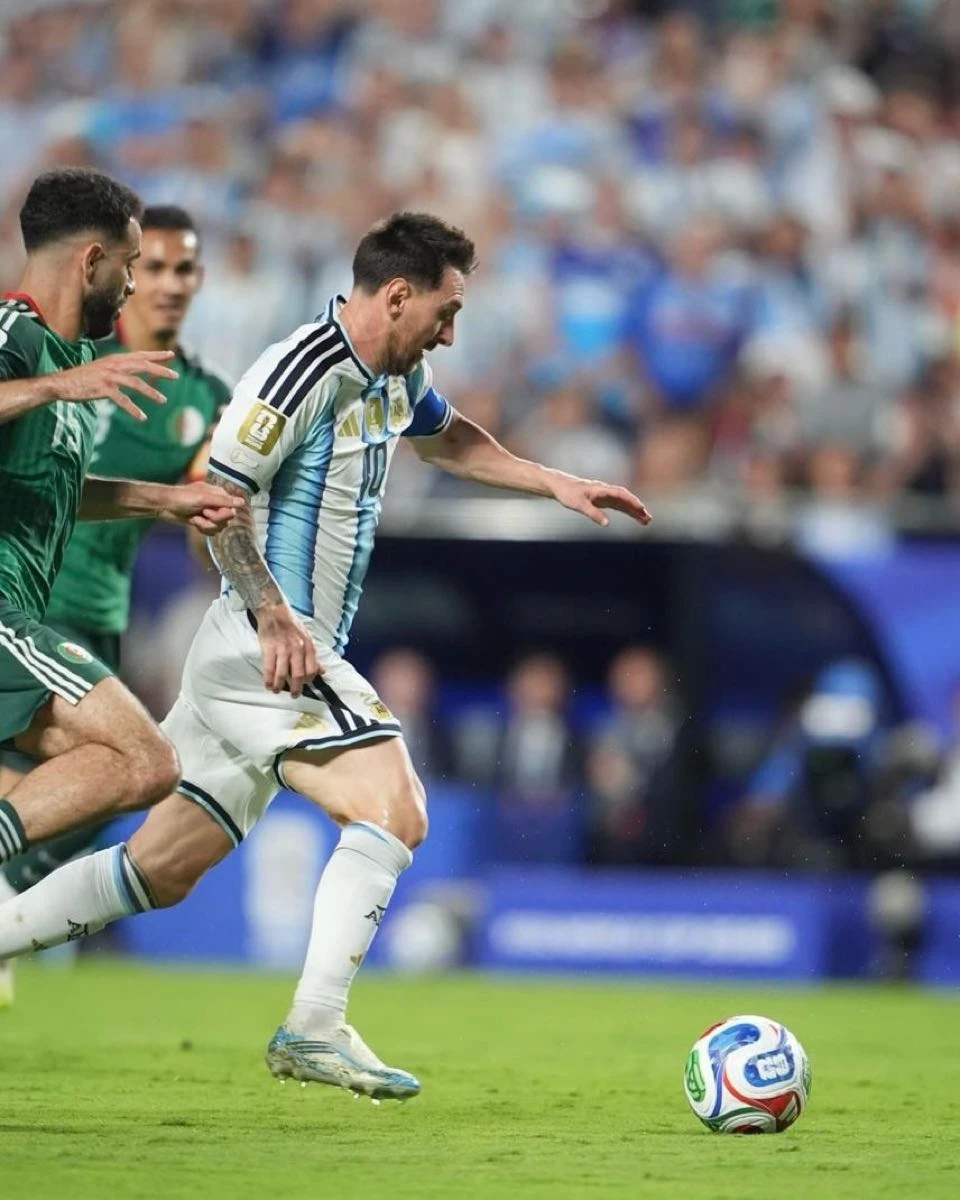 
Leo Messi, el mejor jugador del mundo.