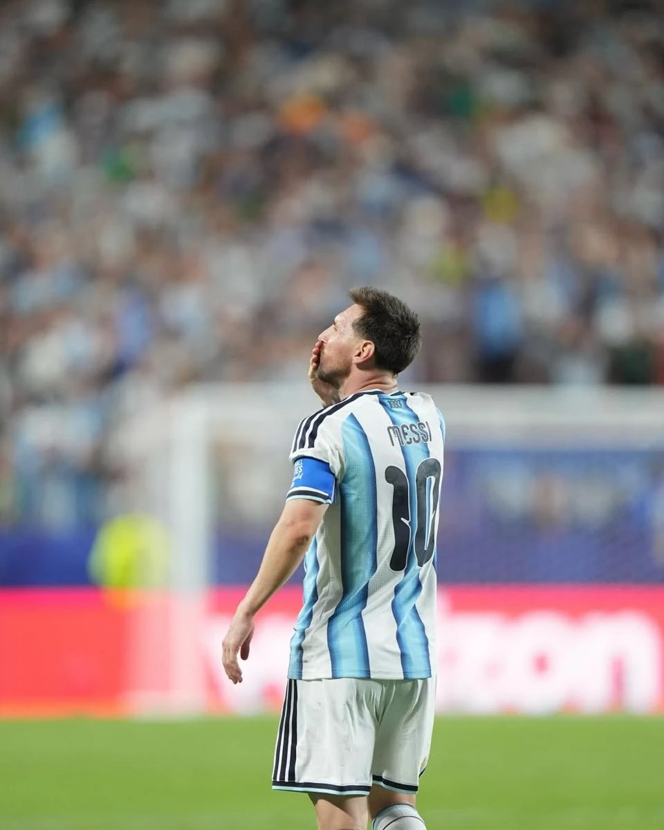 
Leo Messi, el mejor jugador del mundo.