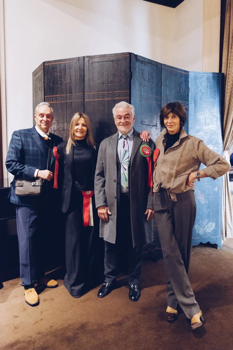 Andres Levy, Laura Brucco, Juan Alvarez Morales y Laura Ocampo.