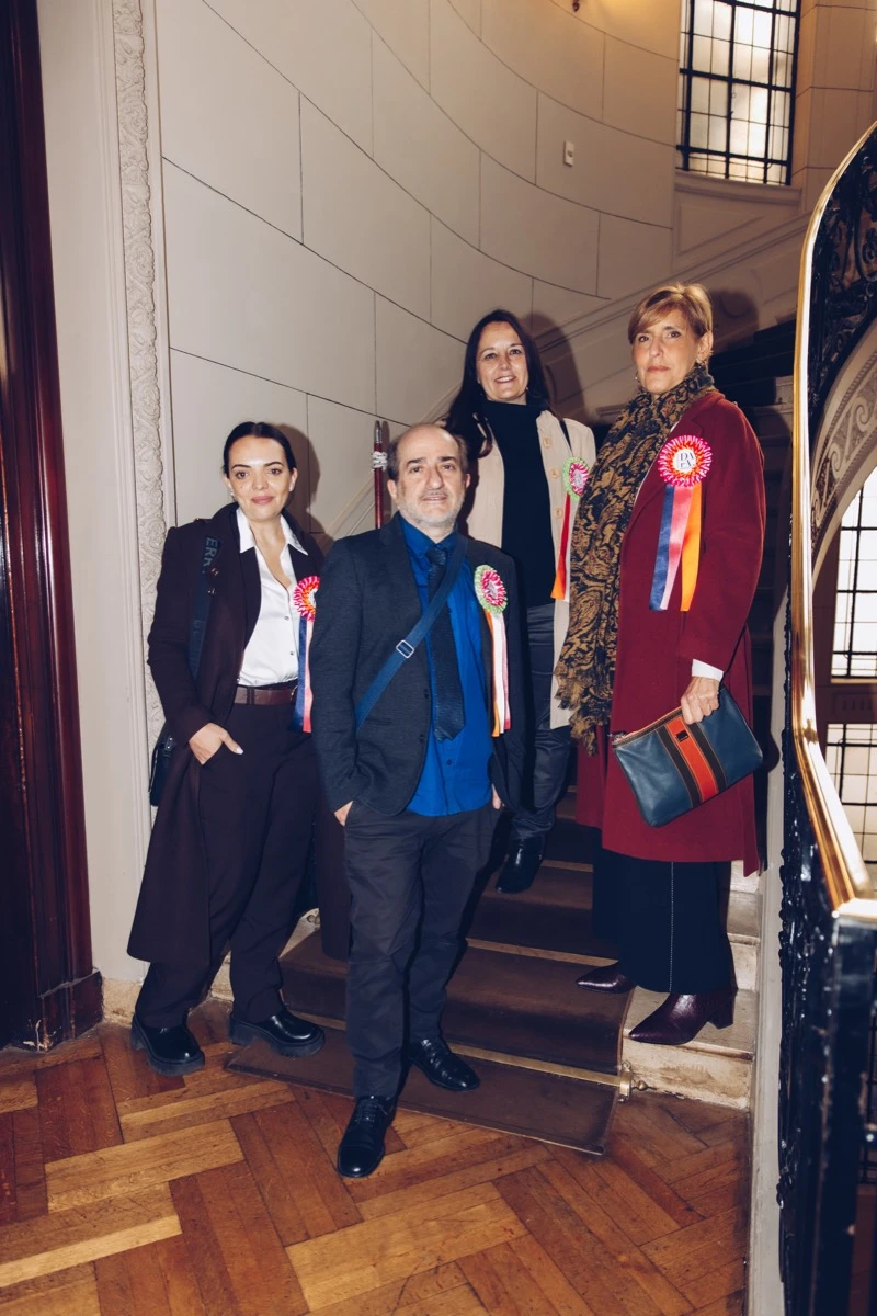 Juan Martín Cutro, Natalia Arboleya, Paola Clerici y Laura Gutierrez.
