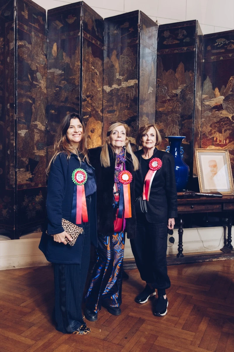 Geraldine Grillo, Minnie Firpo y Claudia Sánchez.