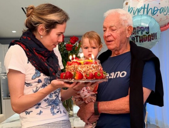 "Te mereces todo…": el romántico mensaje de Eduardo Costantini por el cumpleaños de su pareja, Elina