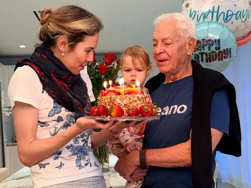 "Te mereces todo…": el romántico mensaje de Eduardo Costantini por el cumpleaños de su pareja, Elina