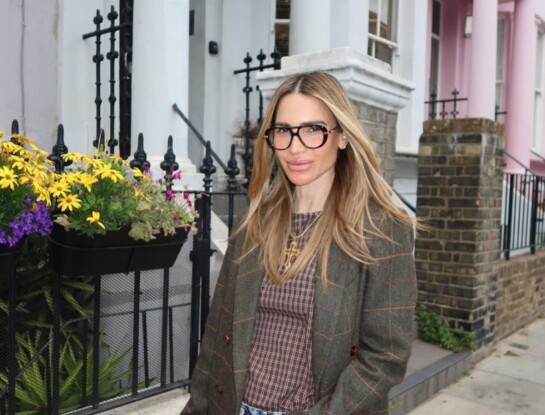 María Vázquez deslumbró con un look comfy chic ideal para el invierno en Londres