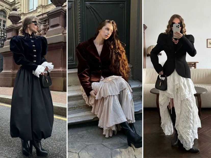 De TikTok a tu placard: cómo lucir la tendencia castlecore que domina las redes