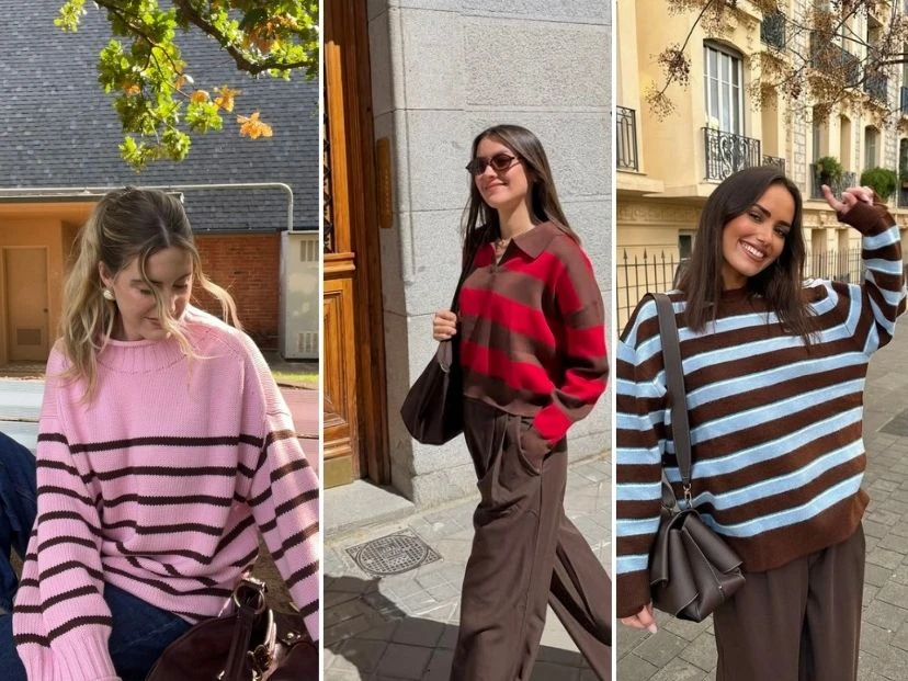 Guía de estilo: cómo lucir los suéteres a rayas que marcan tendencia este invierno