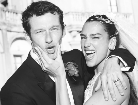 Así fue la boda soñada de Dua Lipa y Callum Turner en Sicilia: las fotos inéditas que compartió la cantante