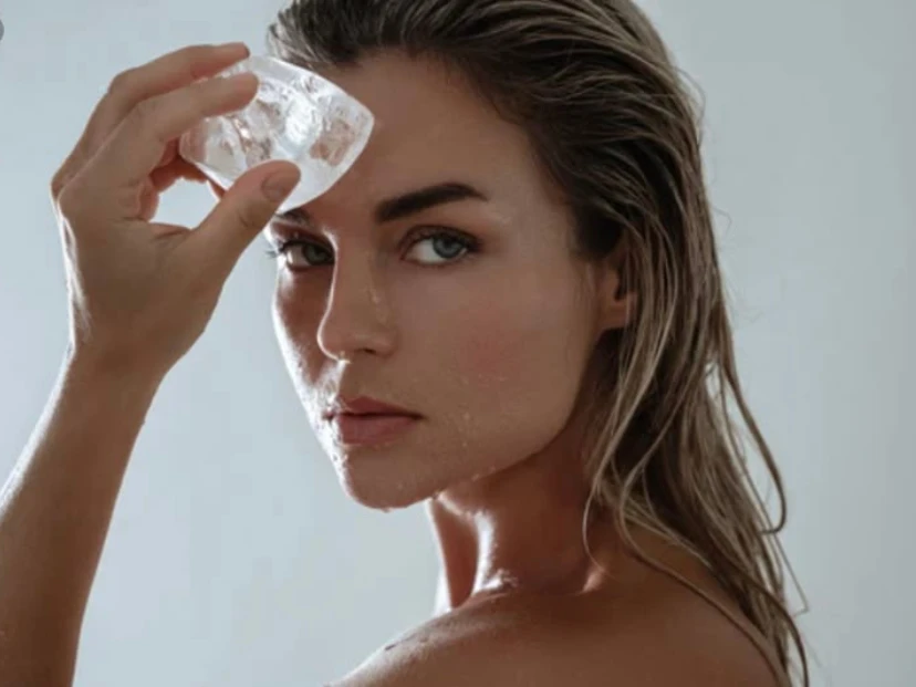 Face icing la tendencia antiage con frío que ayuda a descongestionar la piel DESTACADA