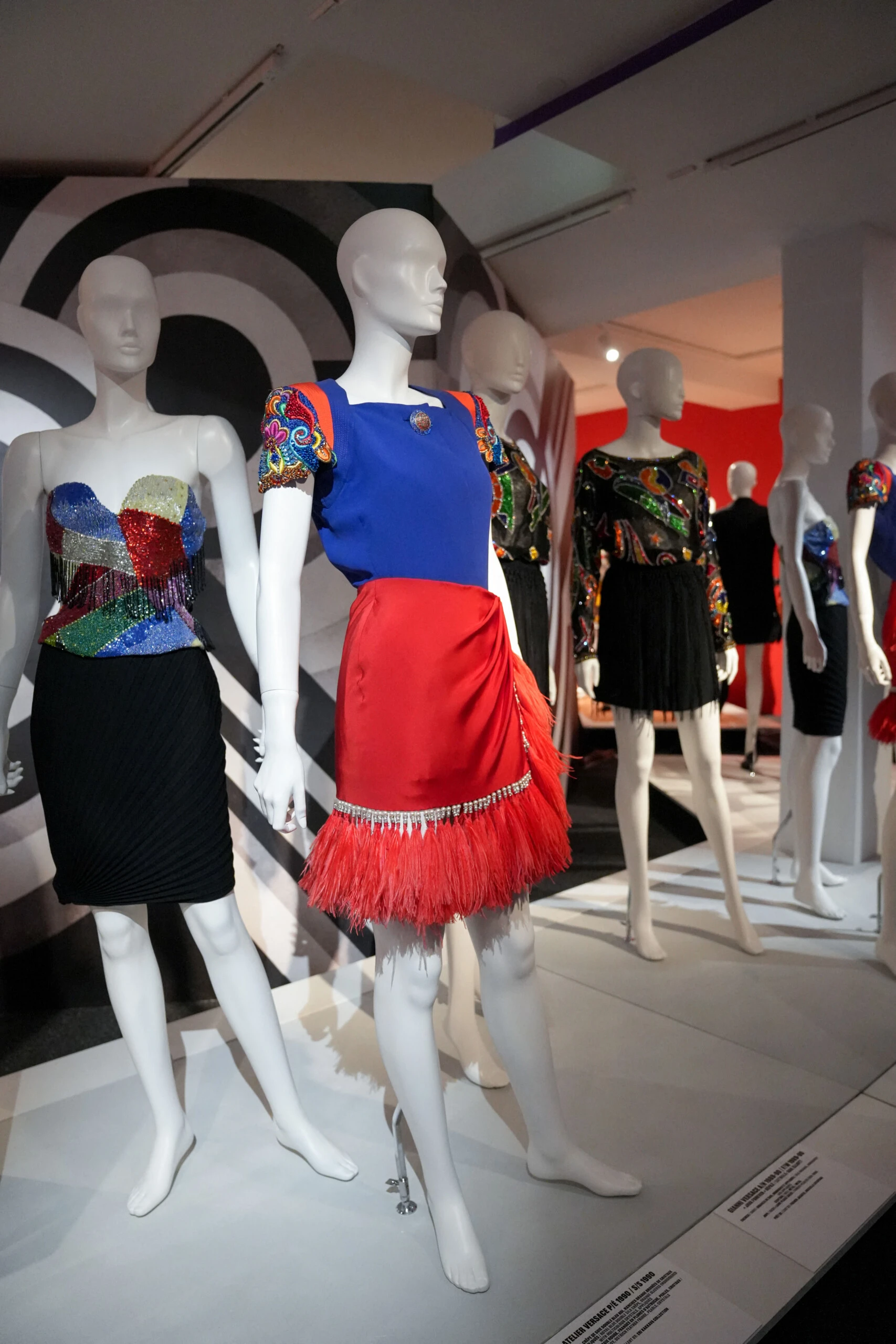 Retrospectiva de Gianni Versace en Paris.