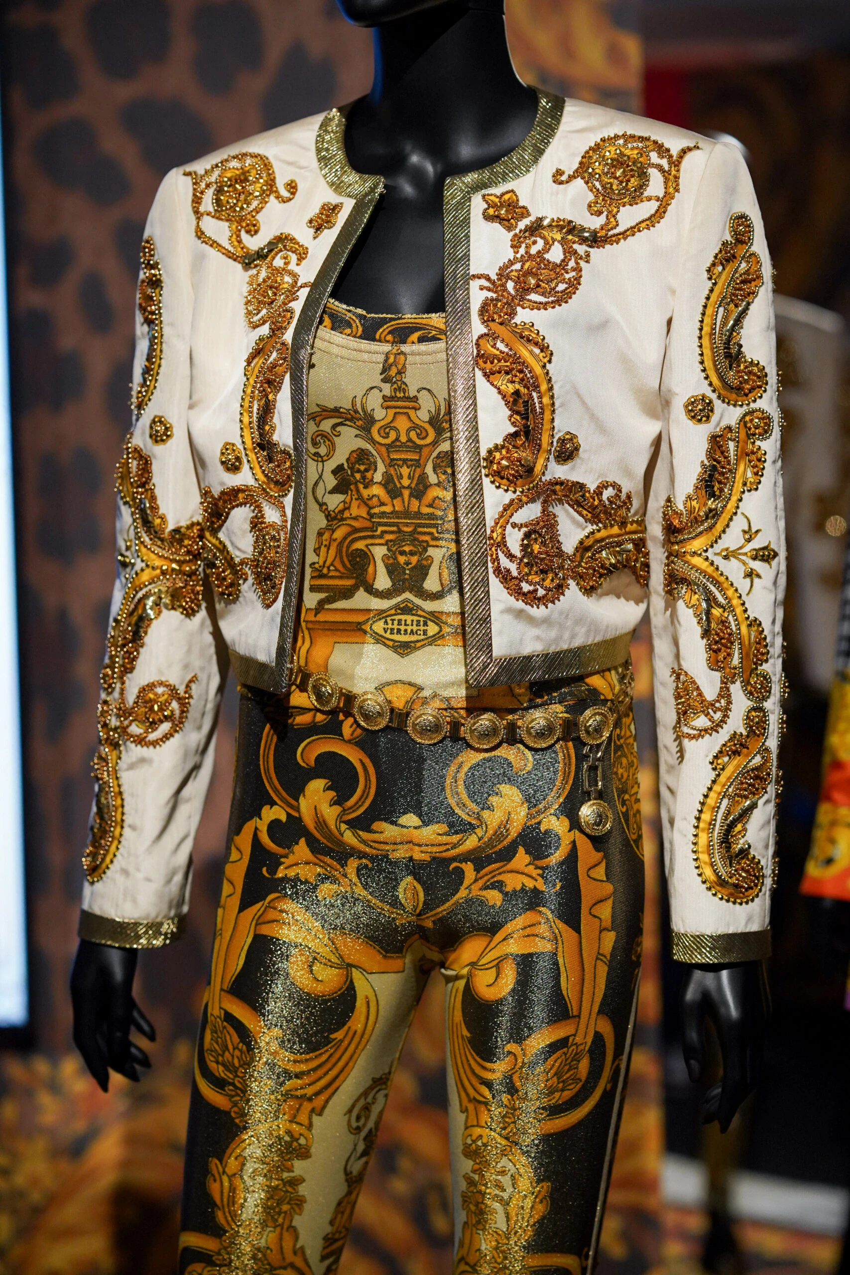 Retrospectiva de Gianni Versace en Paris.