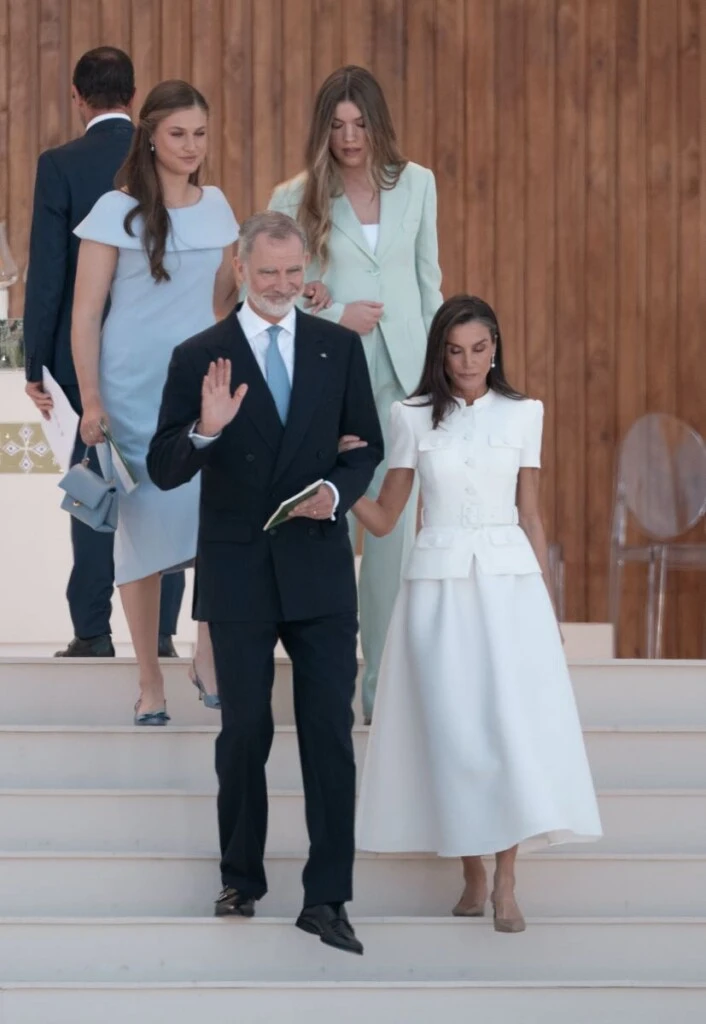 letizia y sus hijas