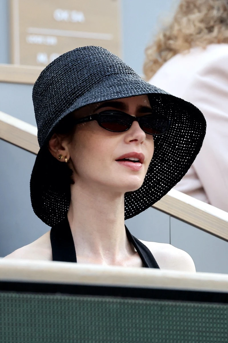 Vidriera: de Lilly Collins a Olivia Wilde, los looks de los famosos en Roland Garros y el GP de Mónaco