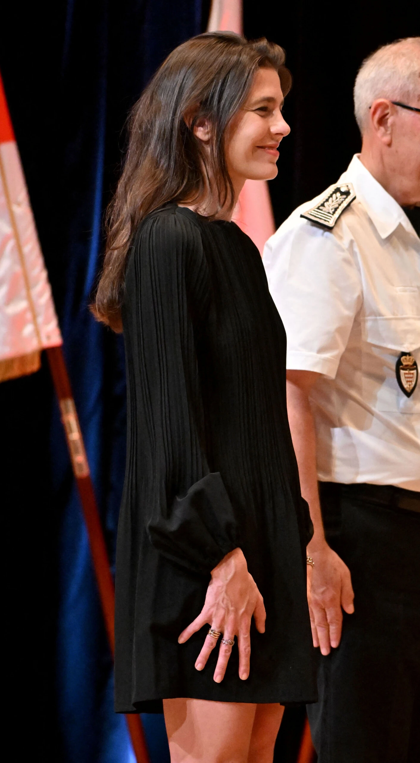 Charlotte Casiraghi vestida con un LBD.