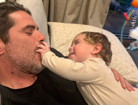 Tras sufrir un infarto, así celebró Fernando Gago el Día del Padre junto a su hijo Joaquín: el mensaje de Vero Laffitte