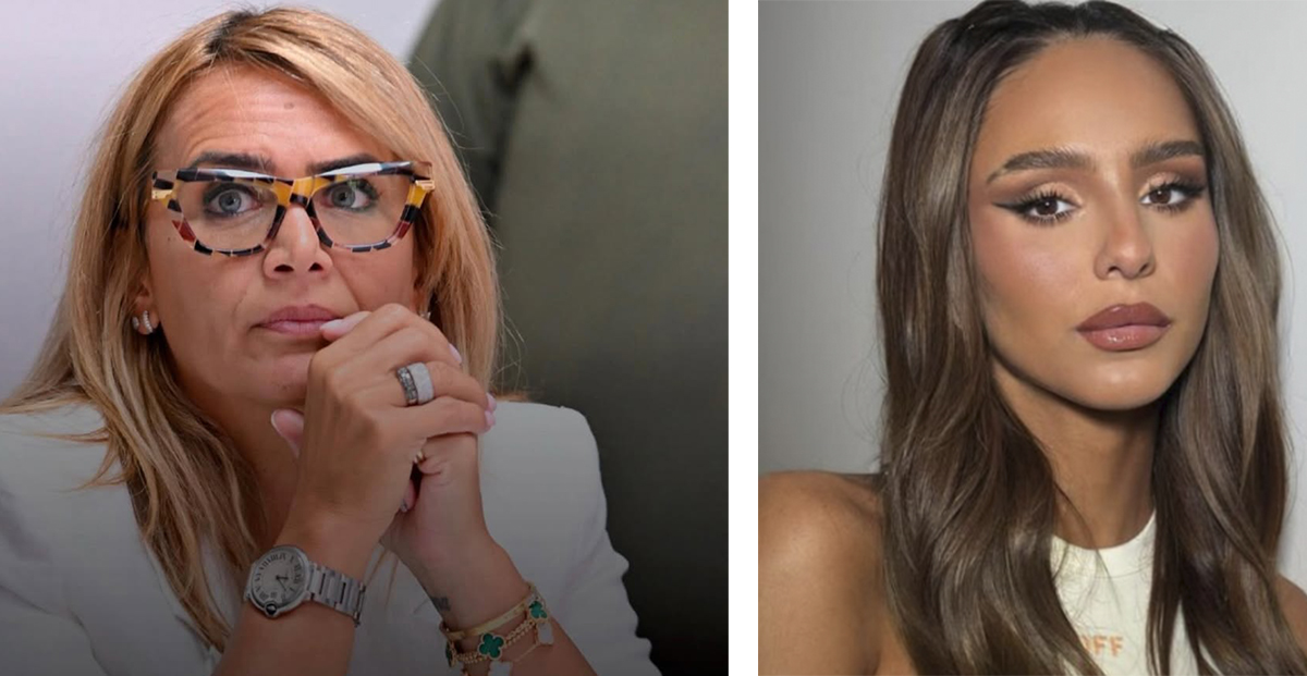 Amalia Granata defendeu Cuiña após reclamação de Juan Tinelli Amalia Granata defendeu Cuiña após reclamação de Juan Tinelli