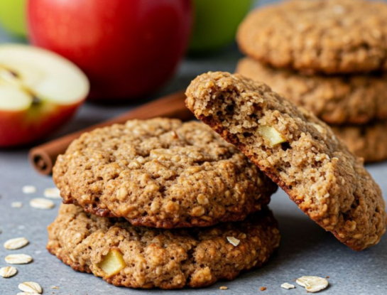Galletas proteicas de avena y manzana sin azúcar: una receta fácil y lista en 30 minutos