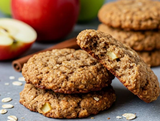 Galletas proteicas de avena y manzana sin azúcar: una receta fácil y lista en 30 minutos