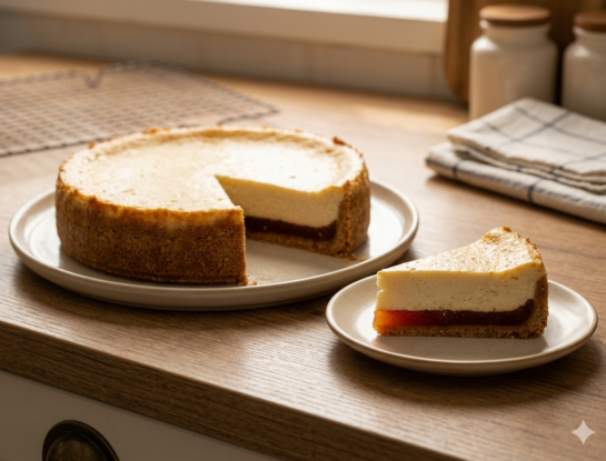 Cheesecake vigilante: el postre más original para el fin de semana